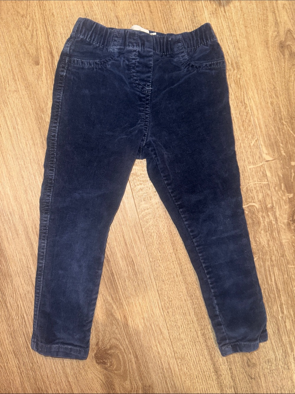 Mini Boden Navy Corduroy Pull-On Pants